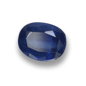 Cianita Azul oscuro natural de 1.74 ct, Corte Óvalo, VS-SI