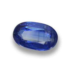 Cianita azul natural de 1,61 ct, corte óvalo, VS-SI