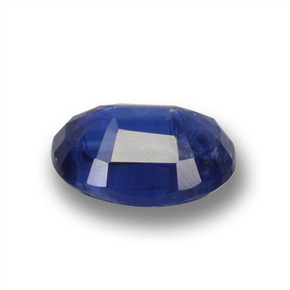 Cianita Azul oscuro natural de 1.30 ct, Corte Óvalo, VS-SI