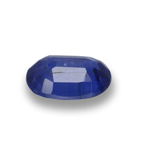 Cianita azul natural de 0,92 ct, corte óvalo, VS-SI