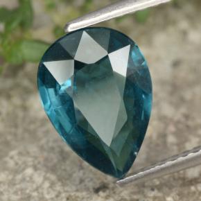 Cianita Azul natural de 2.80 ct, En forma de pera, VS