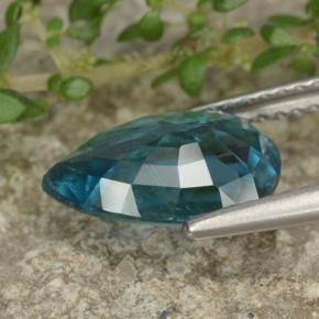 Cianita Azul natural de 2.80 ct, En forma de pera, VS
