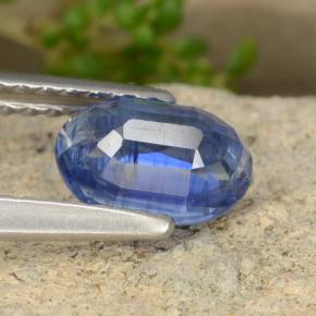 Cianita Azul natural de 1.14 ct, Corte Óvalo, VS-SI