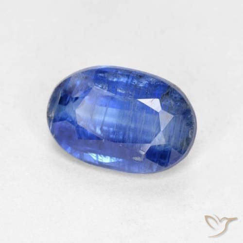 Cianita Azul aciano natural de 0.95 ct, Ovalada, SI