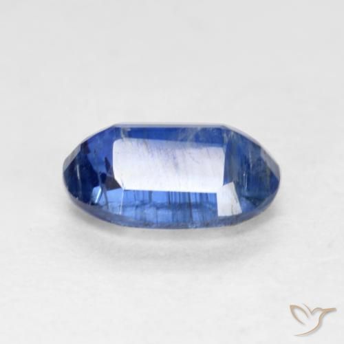 Cianita Azul aciano natural de 0.95 ct, Ovalada, SI