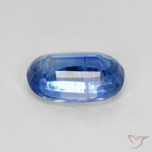 Cianita Azul marino natural de 1.02 ct, Ovalada, SI