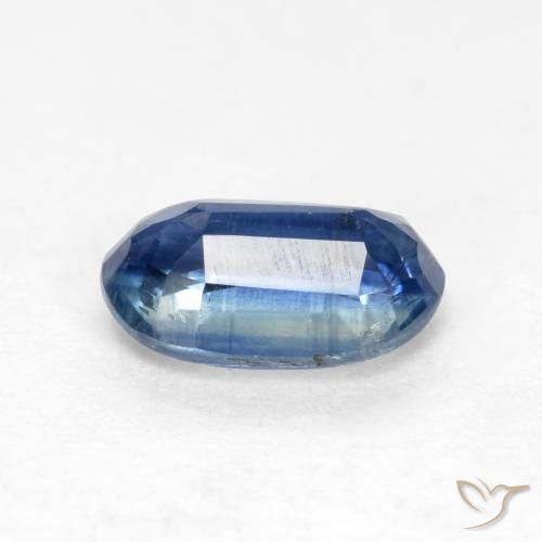 Cianita Azul oscuro natural de 0.98 ct, Ovalada, SI