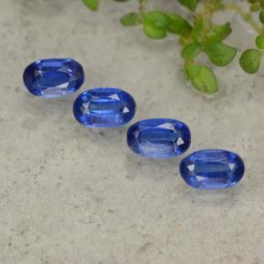 Gemas de cianita azul natural de 1,57 ct, corte óvalo, SI
