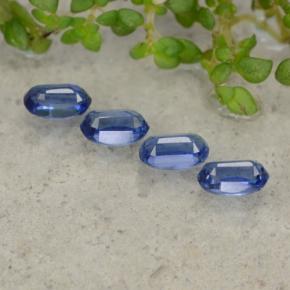 Gemas de cianita azul natural de 1,57 ct, corte óvalo, SI