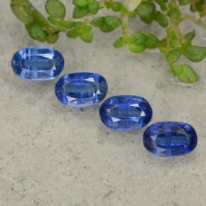 Gemas de cianita azul natural de 2,60 ct, corte óvalo, VS