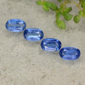 Gemas de cianita azul natural de 1,72 ct, corte óvalo, SI