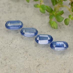 Gemas de cianita azul natural de 1,72 ct, corte óvalo, SI