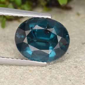 Cianita Azul verdoso natural de 3.89 ct, Corte Óvalo, VS-SI
