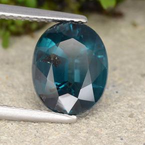 Cianita Azul verdoso natural de 3.89 ct, Corte Óvalo, VS-SI