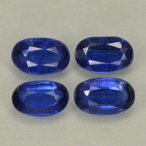 Gemas de Cianita Azul oscuro natural de 1.36 ct, Corte Óvalo, VS-SI