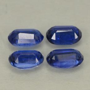 Gemas de Cianita Azul oscuro natural de 1.36 ct, Corte Óvalo, VS-SI