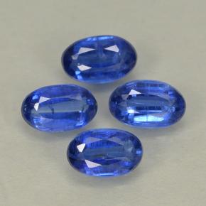 Gemas de cianita azul natural de 1,40 ct, corte óvalo, VS-SI