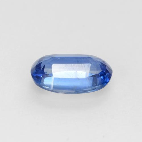 Cianita Azul medio natural de 0.57 ct, Corte Óvalo, SI