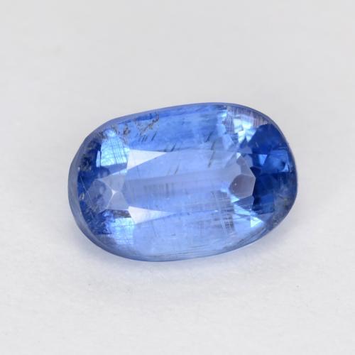 Cianita Azul marino claro natural de 0.78 ct, Corte Óvalo, SI