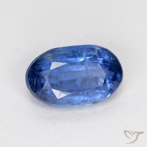 Cianita Azul claro natural de 0.68 ct, Ovalada, SI