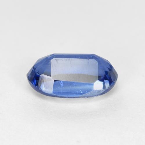 Cianita Azul marino natural de 0.59 ct, Corte Óvalo, SI-I1