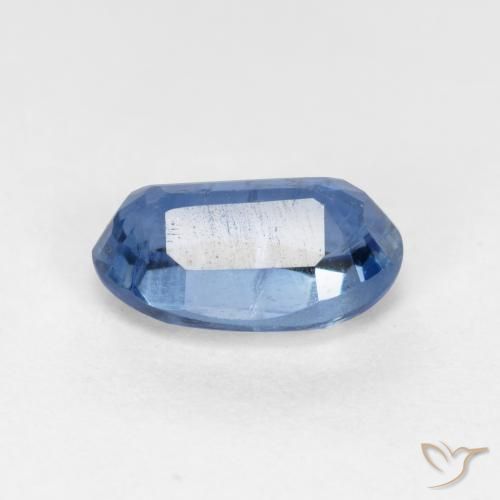 Cianita Azul marino natural de 0.69 ct, Ovalada, SI-I1