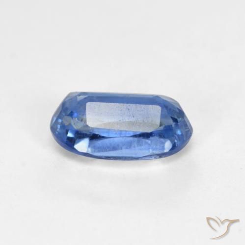 Cianita Azul oscuro natural de 0.68 ct, Ovalada, SI-I1