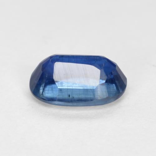 Cianita Azul oscuro natural de 0.67 ct, Corte Óvalo, SI-I1