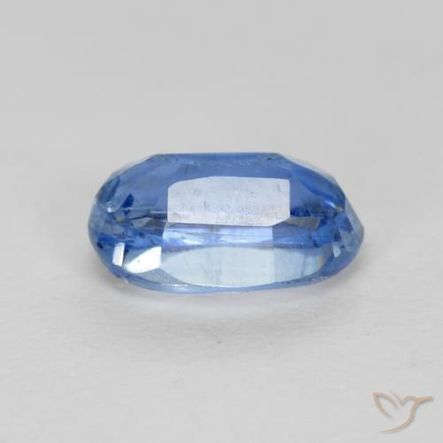 Cianita Azul marino natural de 0.75 ct, Ovalada, SI-I1