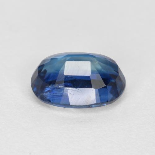 Cianita azul natural de 1,12 ct, corte óvalo, VS-SI