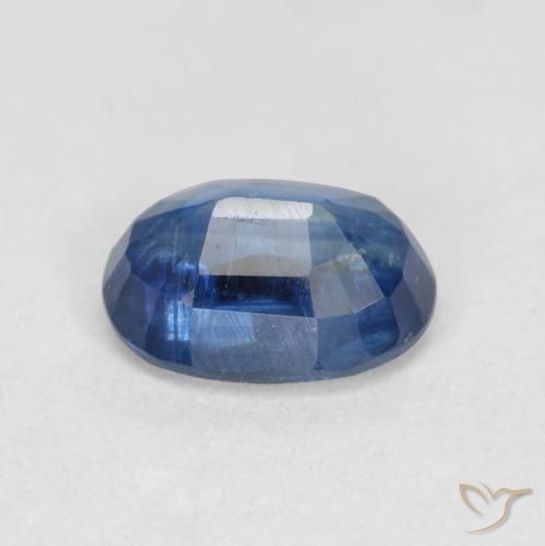 Cianita Azul medio natural de 1.12 ct, Ovalada, VS-SI