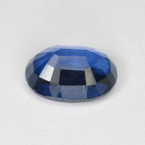 Cianita azul natural de 1,15 ct, corte óvalo, VS-SI