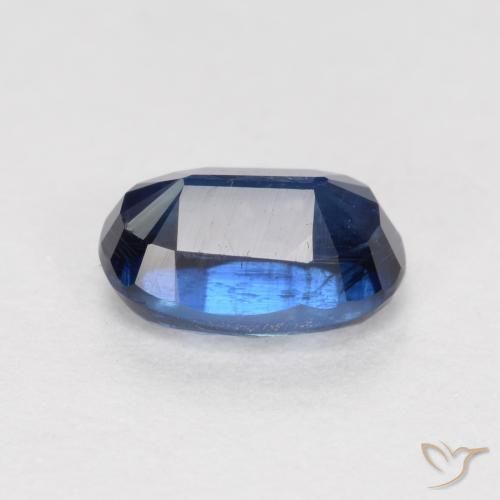 Cianita Azul oscuro natural de 1.14 ct, Ovalada, SI