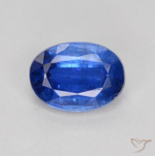 1.16ct Natural Azul medio cianita, Ovalada, SI