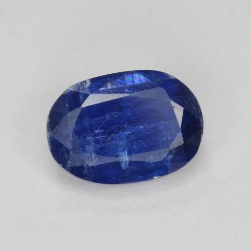 Cianita azul natural de 1,20 ct, corte óvalo, SI