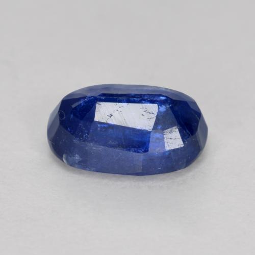 Cianita azul natural de 1,20 ct, corte óvalo, SI