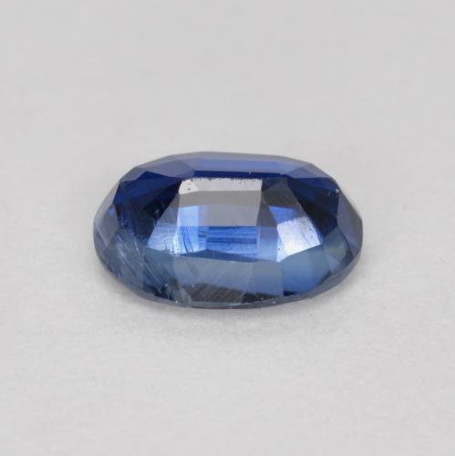 Cianita azul natural de 1,00 ct, corte óvalo, VS-SI