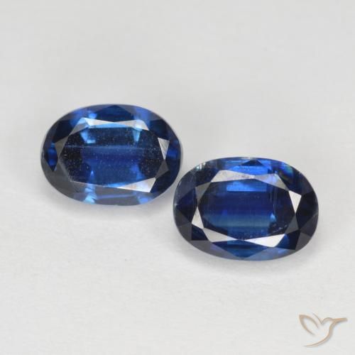 2.64ctw Natural Azul marino cianita, Ovalada, VS-SI, Photo A