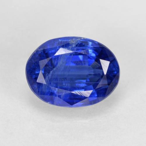 Cianita Azul oscuro natural de 1.74 ct, Corte Óvalo, SI
