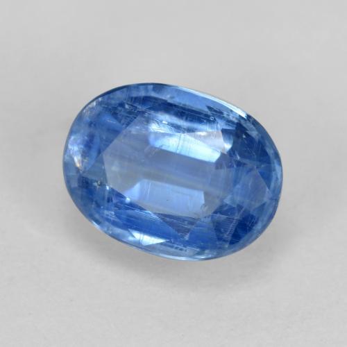 Cianita Azul claro natural de 1.67 ct, Corte Óvalo, SI