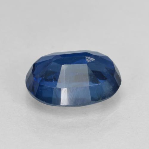 Cianita Azul noche natural de 1.68 ct, Corte Óvalo, VS-SI