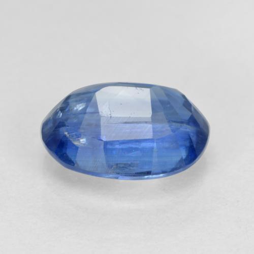Cianita azul natural de 1,69 ct, corte óvalo, SI