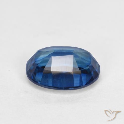 Cianita Azul marino natural de 1.71 ct, Corte Óvalo, VS-SI