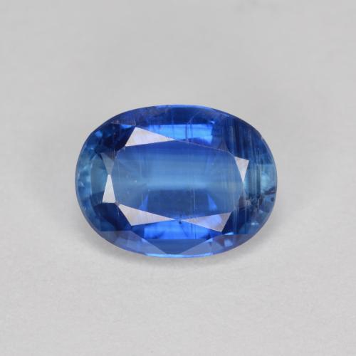 Cianita Azul oscuro natural de 1.62 ct, Corte Óvalo, VS-SI