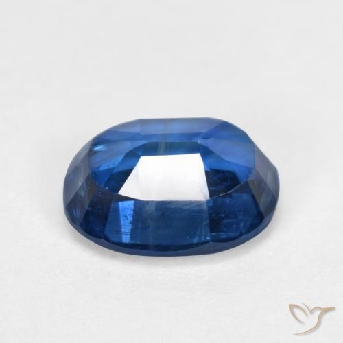 Cianita Azul marino natural de 1.82 ct, Ovalada, VS-SI