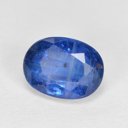 Cianita azul natural de 1,89 ct, corte óvalo, SI