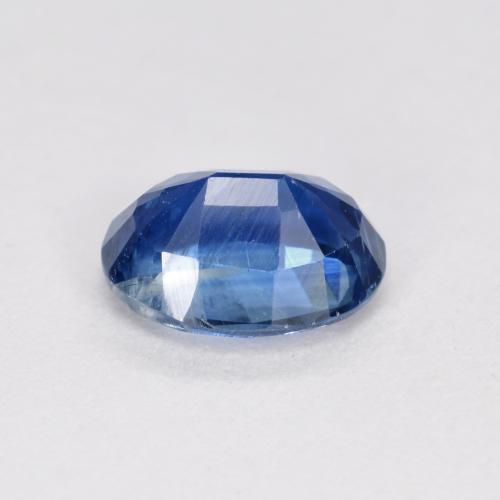 Cianita azul natural de 1,71 ct, corte óvalo, SI