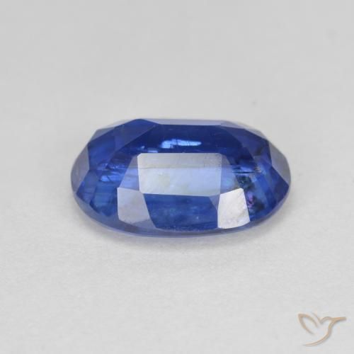 Cianita Azul marino natural de 2.90 ct, Ovalada, SI