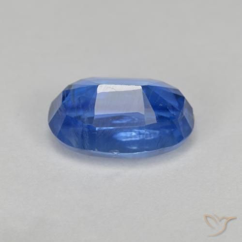 Cianita azul natural de 2,95 ct, corte óvalo, VS-SI