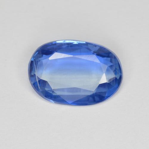Cianita azul natural de 2,24 ct, corte óvalo, VS-SI